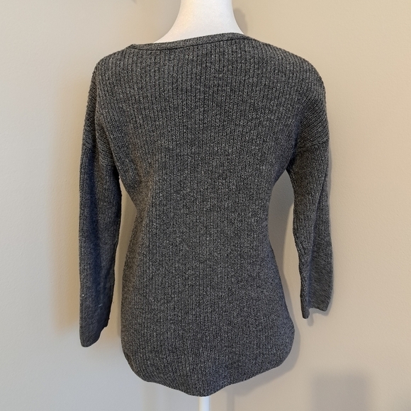 BANANA Republic Gray Knit Sweater Size XS - Picture 4 of 6